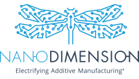 Nano Dimension Logo Blue on Transparent Background